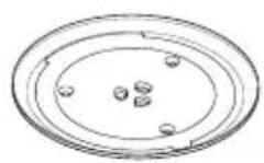 TOSHIBA MW3-AG20PE(BK) - NAMES OF MICROWAVE OVEN PARTS AND ACCESSORIES - 1
