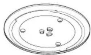 TOSHIBA MW3-AG25PFI(MG) - NAMES OF MICROWAVE OVEN PARTS AND ACCESSORIES - 2