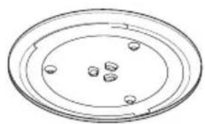 TOSHIBA MW3-AM25PFI(MG) - NAMES OF MICROWAVE OVEN PARTS AND ACCESSORIES - 2