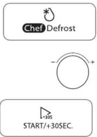 TOSHIBA MW3-AM25PFI(MG) - DEFROST BY WEIGHT - 1