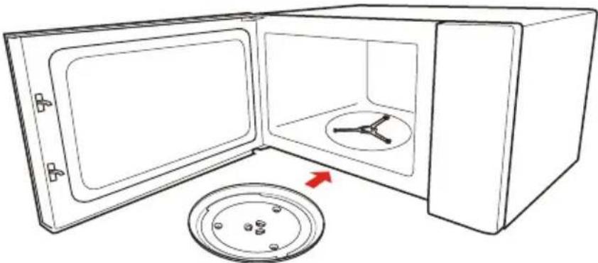TOSHIBA MW3-AM25PFI(MG) - INSTALLATION AF DREJETALLERKEN - 2
