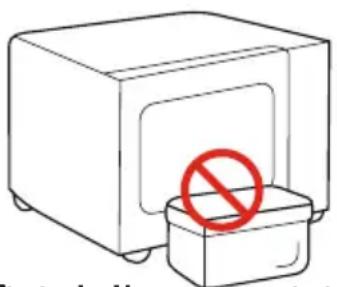 TOSHIBA MW3-AM25PFI(MG) - PRECAUZIONI PER EVITARE POSSIBILI SOVRAESPOSIZIONI ALLE EMISSIONI DI MICROONDE - 1