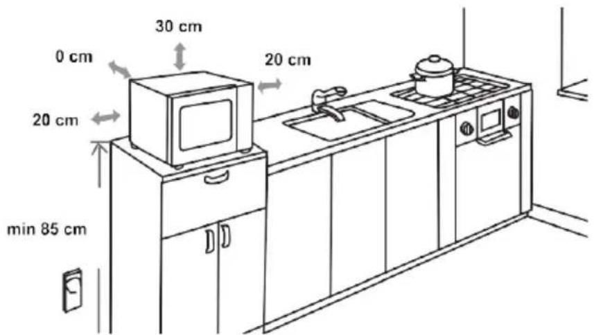 HISENSE H25MOBS4HGI - Precaución: RADIACIÓN DE MICROONDAS - 1