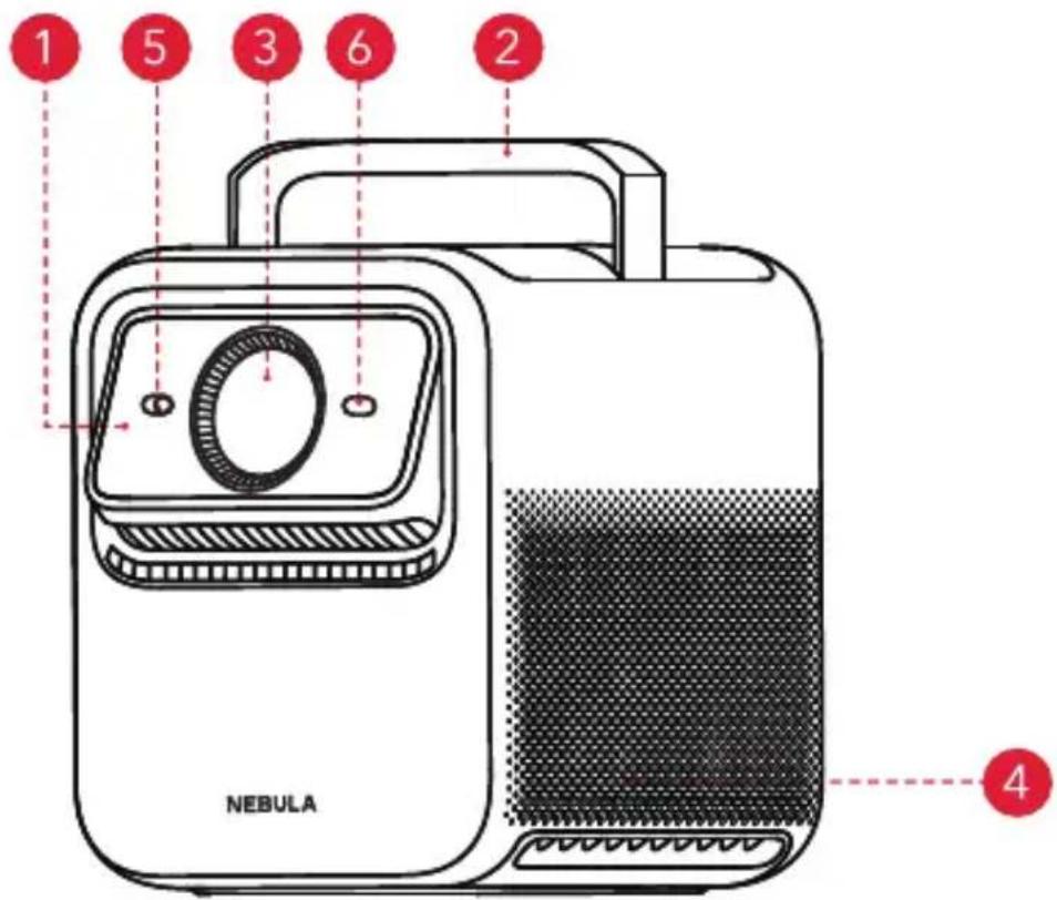 NEBULA X1 - Vista frontal - 1