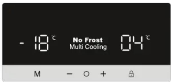 SHARP SJ-BAO9RHXTC-EU - Temperature Settings - 1