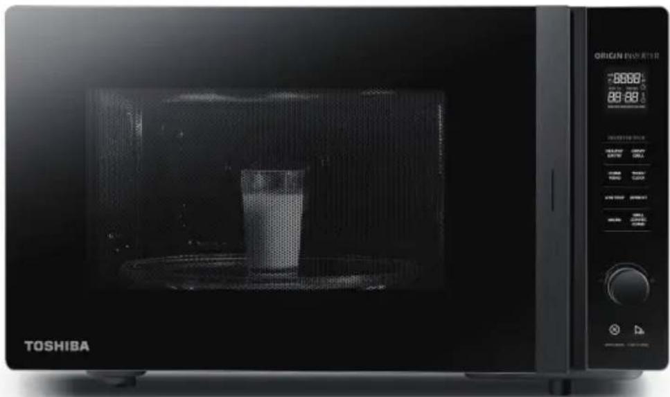 TOSHIBA MV-TC25T(BK) - HORNO MULTIFUNCIÓN CON MANUAL DE INSTRUCCIONES DE FREIDORA SALUDABLE MV-TC25T(BK) - 1