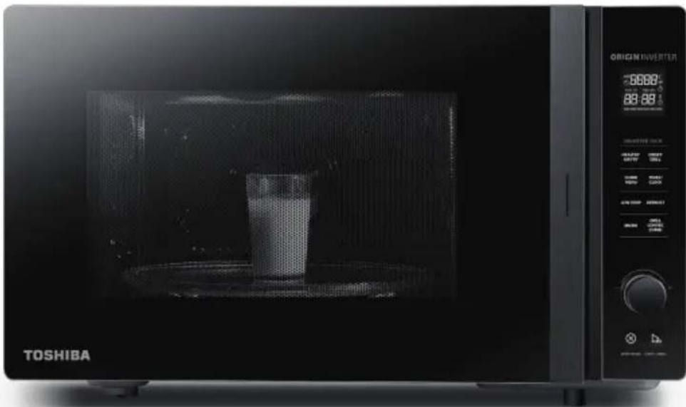 TOSHIBA MV-TC25T(BK) - GUIDE D'UTILISATION DU FOUR MULTIFONCTION AVEC FRITEUSE SAINE À AIR - 1