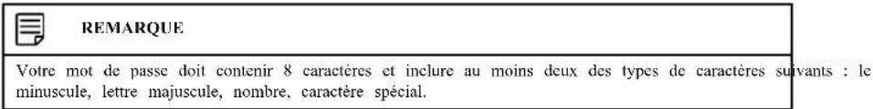 Lorex LNW16XF - Pour modifier votre mot de passe : - 2