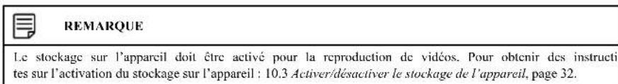 Lorex LNW16XF - Menu « Activities » - 3