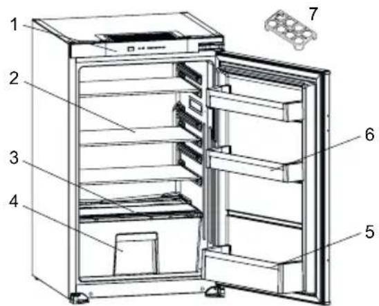SHARP SJ-LD125E0XS-EU - DESCRIPCIÓN DEL APARATO - 1