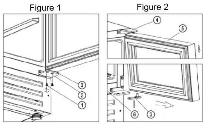 NODOR NorCare VB17 BK - Reversing the door - 1