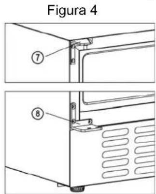 NODOR NorCare VB17 BK - Cambio del lado de aperture de la puerta - 3