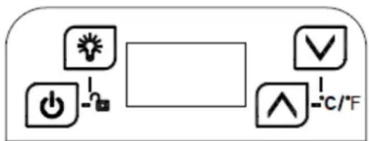 NODOR NorCare VB7 BK - Control panel - 1