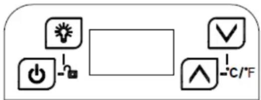 NODOR NorCare VB7 BK - Panel de control - 1
