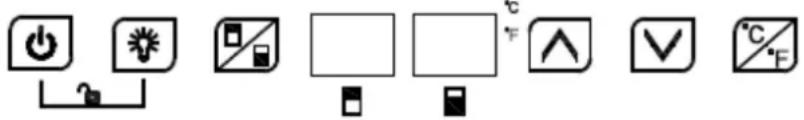 NODOR NorCare VB46 BK - Panel de control - 1