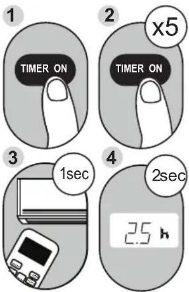 TOSHIBA TAPX08W5HWT - Timer Functions - 1