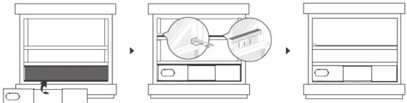 TOSHIBA TAPX08W5HWT - - Hung Window Installation: - 1