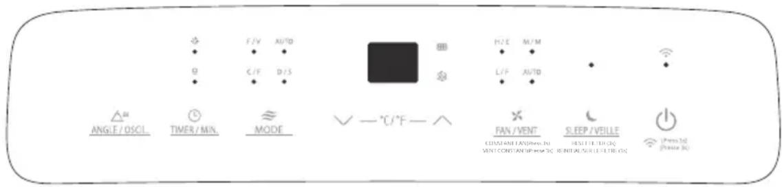 TOSHIBA TAPX08W5HWT - Electronic Control Operating Instructions - 1
