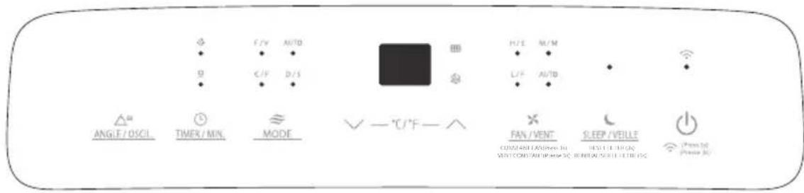 TOSHIBA TAPX08W5HWT - Mode d'emploi de la commande électronique - 1