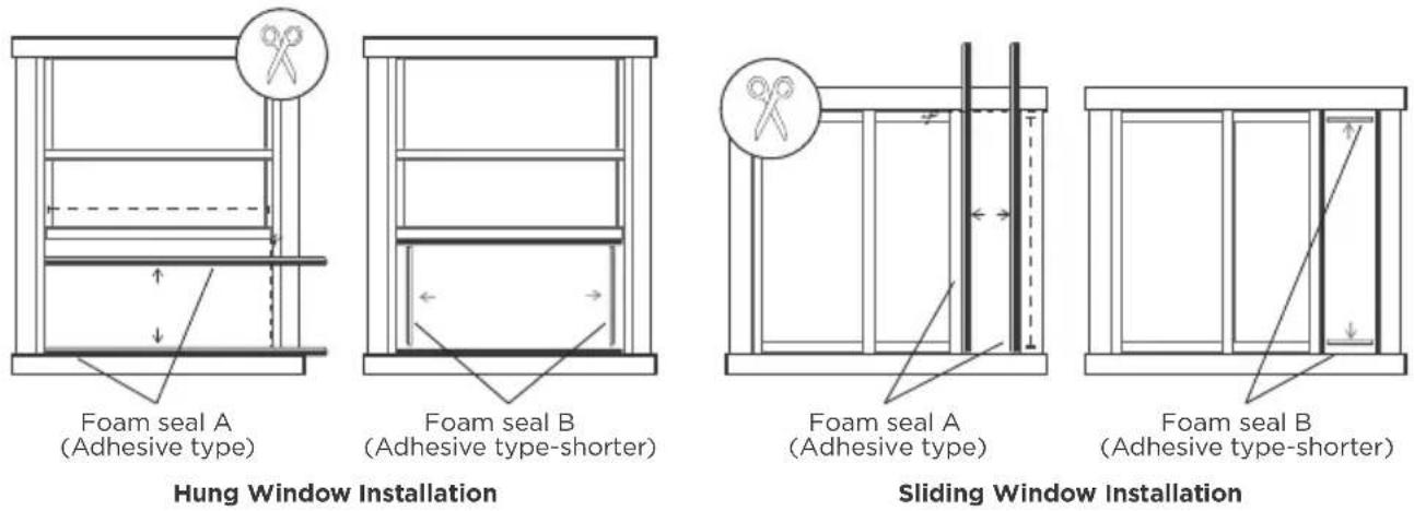 TOSHIBA TAPX08W5HWT - - Complete Sealing of Window: - 1