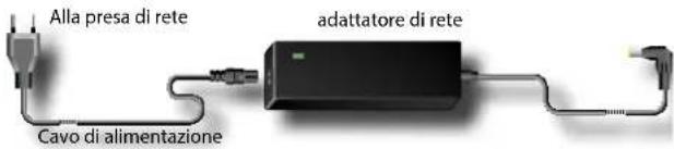 Dexibell Classico L4 - Collegare l'adattatore di Rete - 2