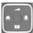 GIGASET AS690A - Touche de navigation - 1