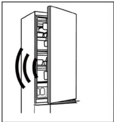 HOOVER HONCQ2T618CWK - Alarme de abertura da porta - 1