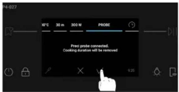 HAIER H4MWID49C6NQB - How to use Probe: - 1