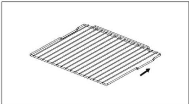 HAIER H4MWID49C6NQB - Tray Metal grid - 2