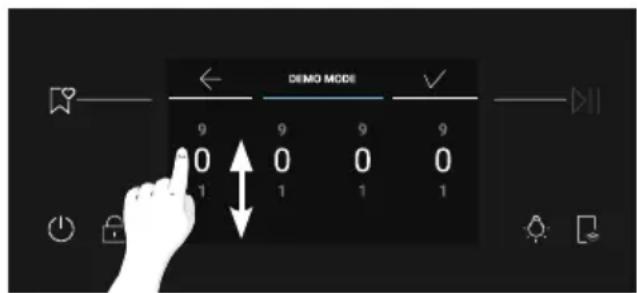 HAIER H4MWID49C6NQB - Demo mode - 3