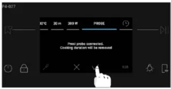 HAIER H4MWID49C6NQB - A szonda használata: - 1