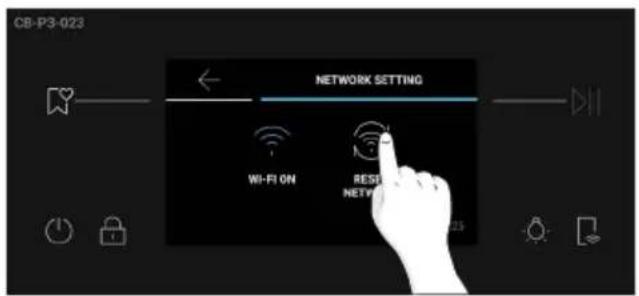 HAIER H4MWID49C6NQB - How to reset network: - 3