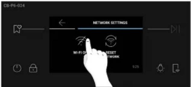 HAIER H4MWID49C6NQB - How to activate wireless network port: - 3