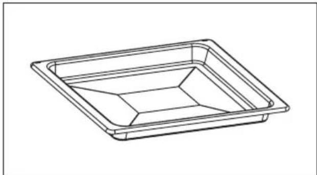 HAIER H4MWID49C6NQB - Tray Metal grid - 1