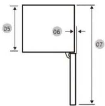 HOOVER HODQ4T718EX - Απαιτήσεις χώρου - 2