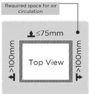 MIDEA MDRB600MME46 - Dimensions and Clearances - 2