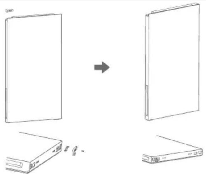MIDEA MDRB600MME46 - Inversión de la puerta - 4