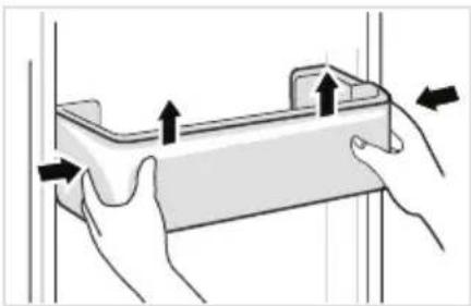MIDEA MDRB600MME46 - Pulizia del balconcino della porta - 1