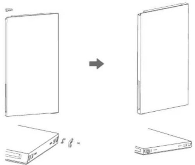 MIDEA MDRB600MME46 - Inversão da porta - 4