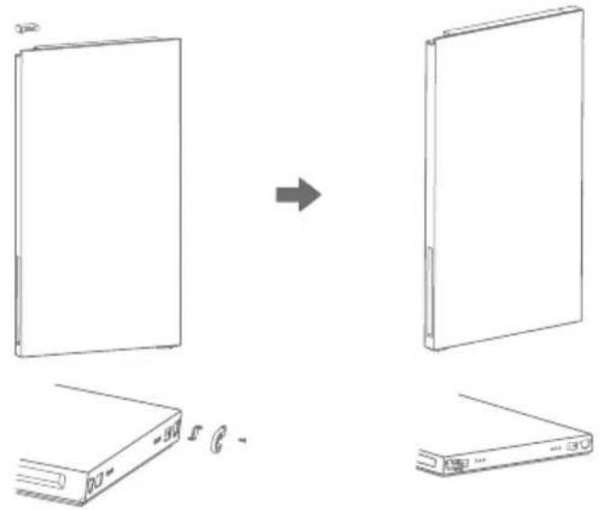 MIDEA MDRB600MME46 - Αντιστροφή ανοίγματος πόρτας - 4
