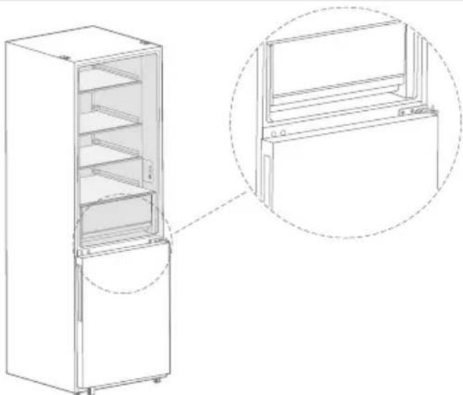 MIDEA MDRB600MME46 - Obrácení dveří - 2