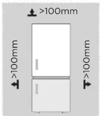 MIDEA MDRB600MME46 - Dimensions and Clearances - 1