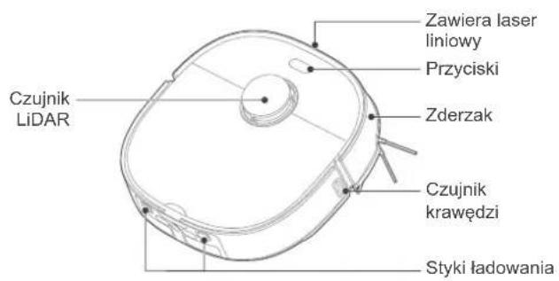 EUREKA J15 ULTRA - Przedstawienie części robota odkurzającego - 1