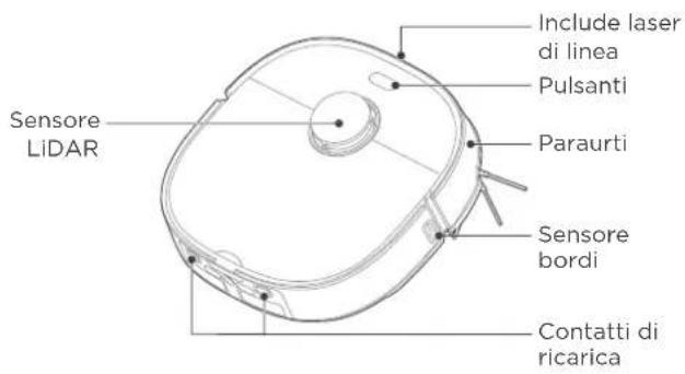 EUREKA J15 ULTRA - Introduzione alle parti del robot aspirapolvere - 1