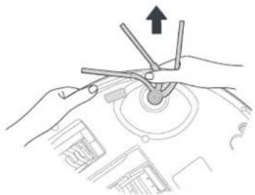 EUREKA J15 ULTRA - Installazione della spazzola laterale sul robot aspirapolvere - 2