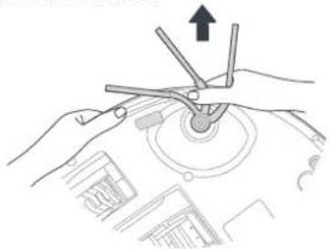 EUREKA J15 ULTRA - Installation der Seitenbürste am Saugroboter - 2
