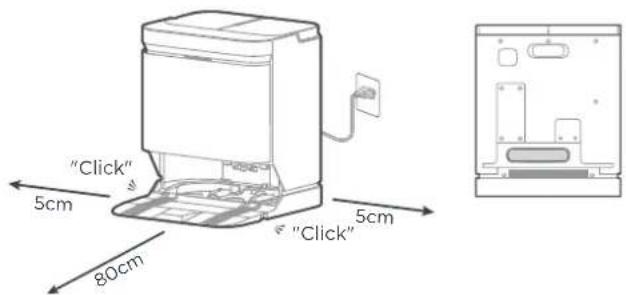 EUREKA J15 ULTRA - Placement of the Base Station - 1