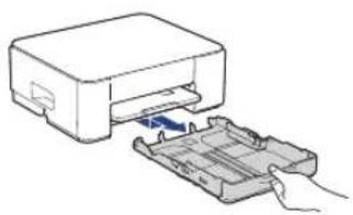 BROTHER DCP-J1260W - Chargez du papier A4 dans le bac - 1