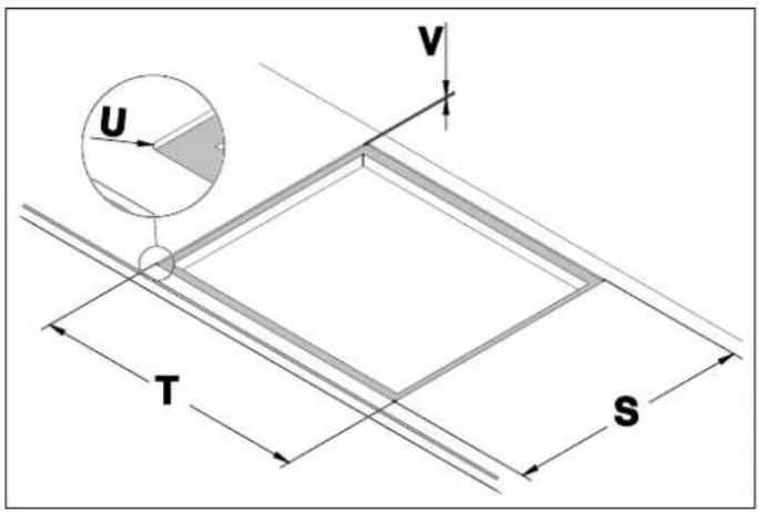 BERTAZZONI P905I1M30NP - FIXATION DE LA PLAQUE DE CUISSON - 1
