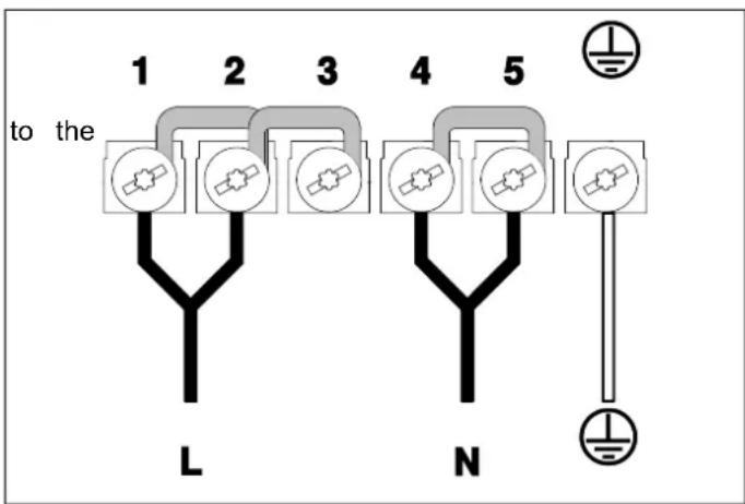 BERTAZZONI P905I1M30NP - The installed cable allows a single-phase connection - 1